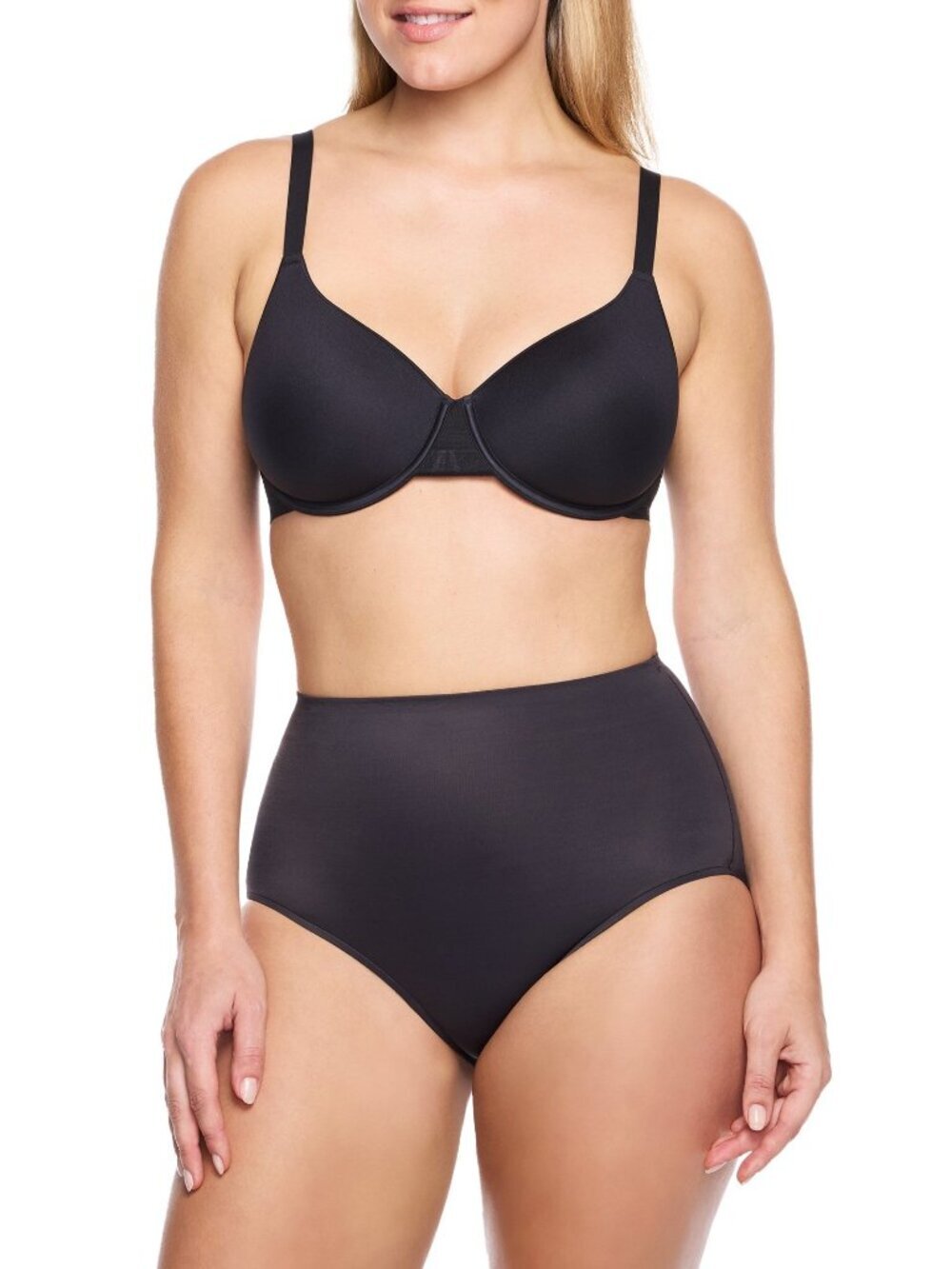 Cupid Intimates Soft & Smooth Shaping Brief - Black